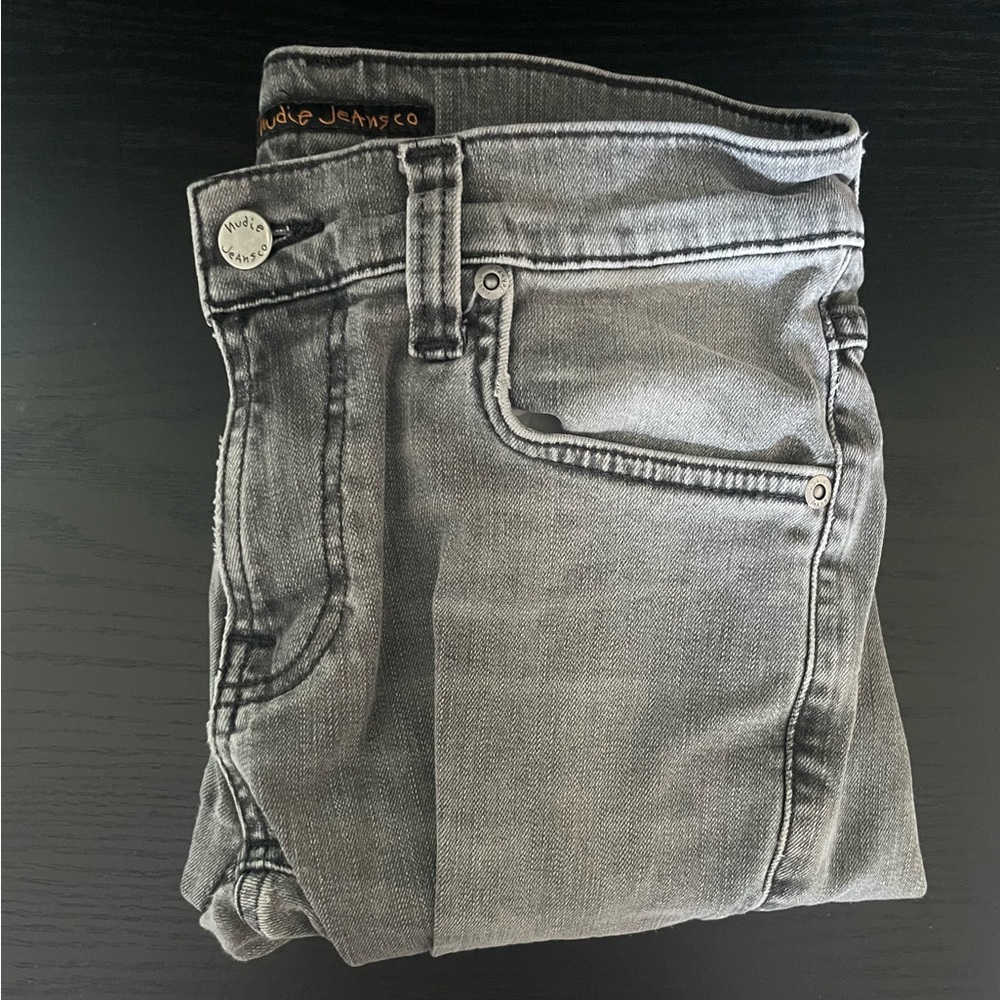 Nudie Jeans Gray Denim Pants